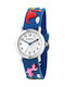 Kikou Kids Analog Watch with Rubber/Plastic Strap Blue