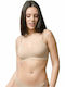 Women's Bra with Removable Padding Beige