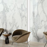 Ravenna Invictus Floor Interior Gloss Porcelain Tile 260x120cm White