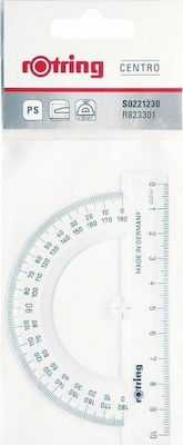 Rotring Protractor Plastic Transparent Centro