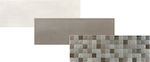 Ravenna Kenya 029891 Placă Perete Bucătărie / Baie Porțelanat Mat 60x20cm Blanco - Silver