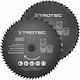 Trotec Set Lame Circular Saw 1 HSS Disc de tăiere Lemn 89mm 2buc