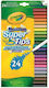 Crayola Supertips Washable Drawing Markers Set 24 Colors