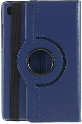 Rotating Flip Cover Piele artificială Rotativă Dark Blue (Galaxy Tab A7)