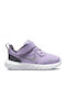 Revolution 5 Αθλητικά Παιδικά Παπούτσια Running με Σκρατς Lilac / Dark Smoke Grey / White / Metallic Silver