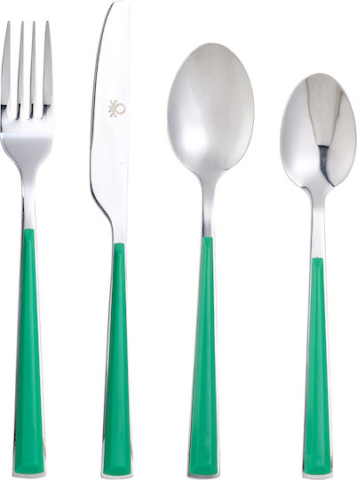 Benetton Rainbow Cutlery Set 24 Pieces Benetton Rainbow Cutlery Set 24 Pieces