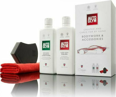 AutoGlym Ointment Polishing Polishing Wax & Shampoo with Wax for Body Bodywork & Accessories VP3SB