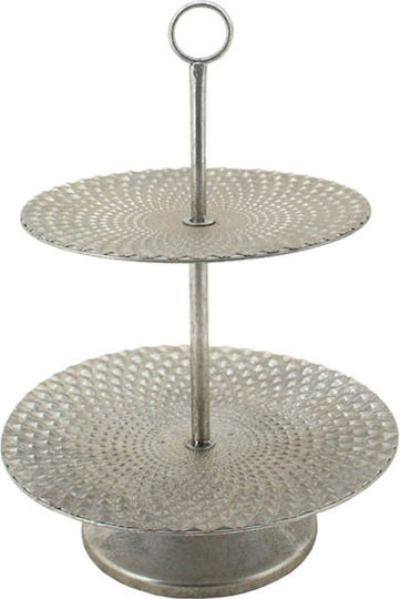 Marhome Marhome Dekorative Metallischer Tablett 48,5cm