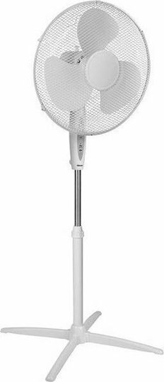 Tristar Pedestal Fan 45W with a 40cm Fan Diameter Remote Control White