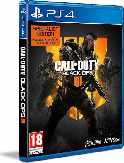 Call Of Duty Black Ops 4 Specialist Edition PS4 Game (Used)
