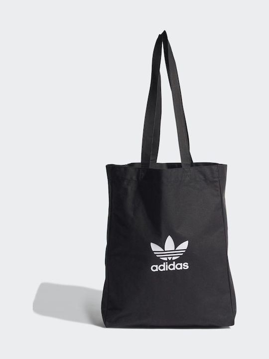 adidas Adicolor Baumwolle Einkaufstasche in Schwarz Farbe