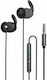 Remax RM-625 In-ear Handsfree με Βύσμα 3.5mm Μαύρο