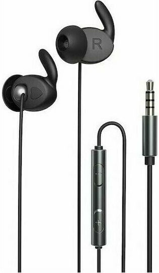 Remax RM-625 In-ear Handsfree με Βύσμα 3.5mm Μαύρο