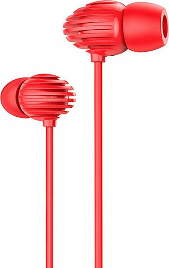 Joyroom EL112 In-ear Handsfree με Βύσμα 3.5mm Κόκκινο