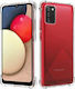 Ancus Shock Proof Back Cover Silicone Transparent (Galaxy A02s)