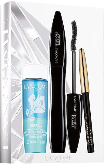 Lancome Hypnose Drama Holiday Σετ Μακιγιάζ για τα Μάτια 01 Excessive Black & Le Crayon Khol & Bi-Facil 3τμχ