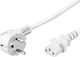 Goobay Schuko - IEC C13 Cable 5m Λευκό 51321