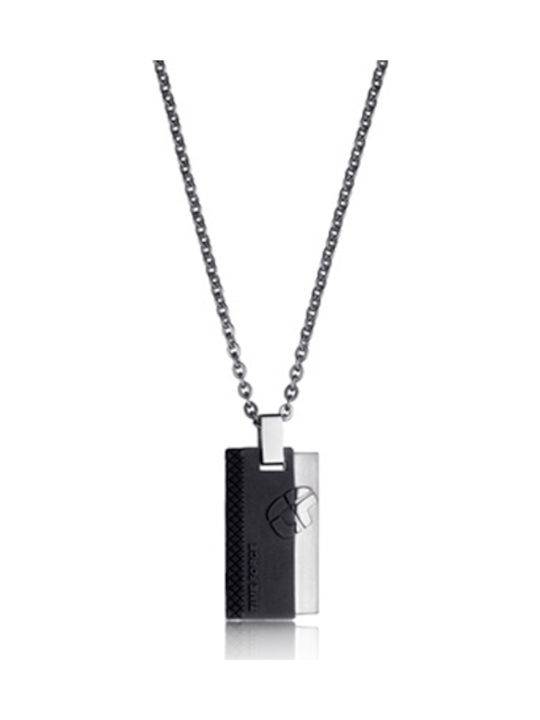 Time Force Charm Ausweis aus Vergoldet Stahl