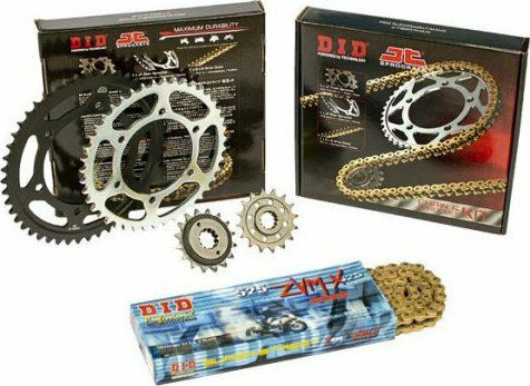 DID Chain & Sprocket Kit (17-42-525ZVM-X) for Yamaha TDM 850 96'-98'
