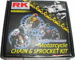 RK Chain & Sprocket Kit for Yamaha Crypton-X 135