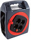 CHaralampidis Closed Type Extension Reel Cord 3 x 1.5mm²/20m Black