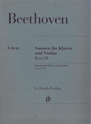 G. Henle Verlag Beethoven - Violin Sonatas Παρτιτούρα για Βιολί / Πιάνο Vol.2