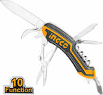 Ingco Multi-tool Yellow with Blade made of Stainless Steel