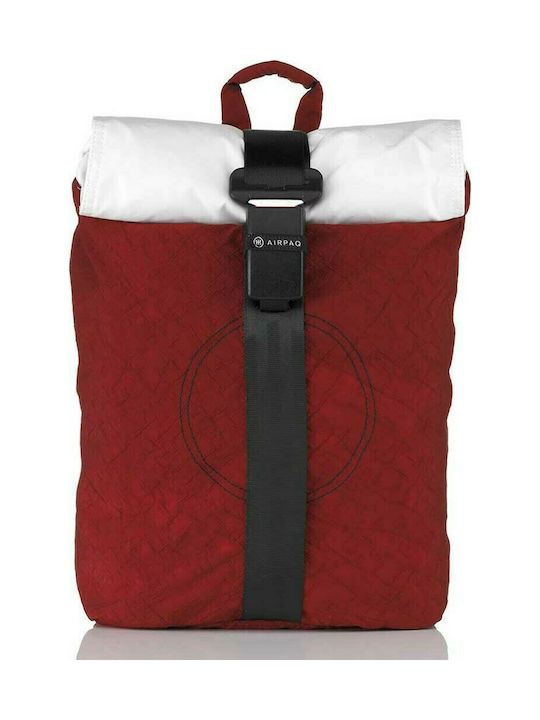 Airpaq Classiq 2.0 Rolltop Fabric Backpack Burgundy 21lt