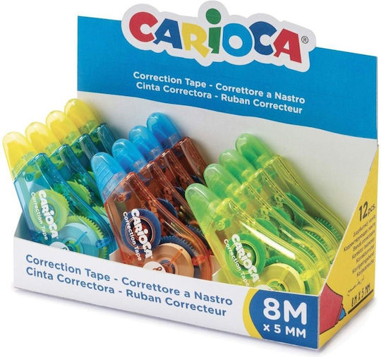 Carioca Korrekturband Blue (Μiverse Farben) 1Stück