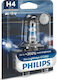 Philips H4 Racing Vision GT200 +200% 12V 1τμχ