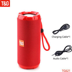 T&G Bluetooth-Lautsprecher 5W mit Radio und Batterielaufzeit bis zu 4 Stunden Rot
