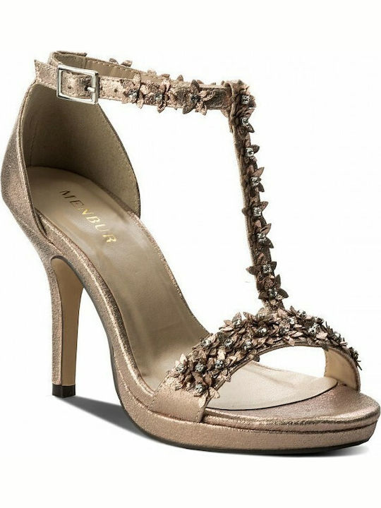Menbur Sandals Gold