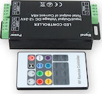 Lucas Ασύρματο RGB Controller RF με Τηλεχειριστήριο RGBCONT48A