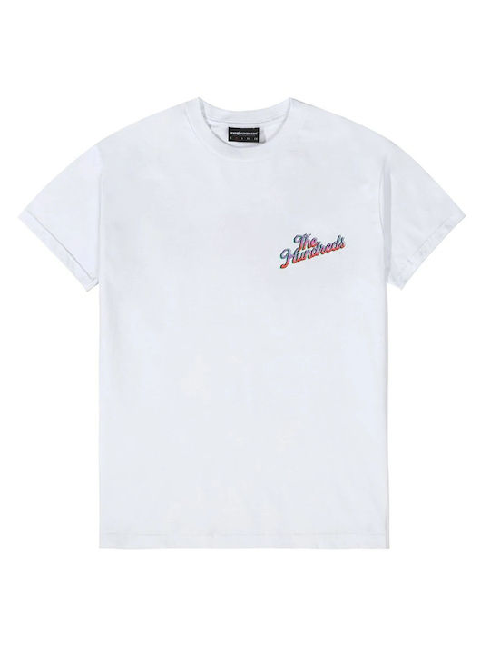 The Hundreds T-shirt Bărbătesc cu Mânecă Scurtă Alb