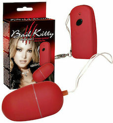You2Toys Bad Kitty Naughty Toys Remote Contol Vibro Bullet Red