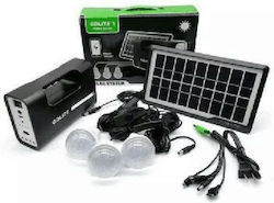 GDLite Sistem De Iluminat Solar 10 Cu Obiectiv Și 3 Becuri