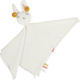 Kikadu Baby Cloth Knitted Towel Doll Lama White