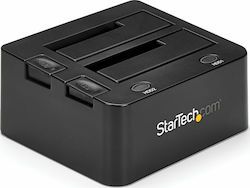 StarTech USB 3.0 Dual Hard Drive Docking Station with UASP για 2 Σκληρούς Δίσκους SATA με σύνδεση USB 3.0 StarTech USB 3.0 Dual Hard Drive Docking Station with UASP για 2 Σκληρούς Δίσκους SATA με σύνδεση USB 3.0