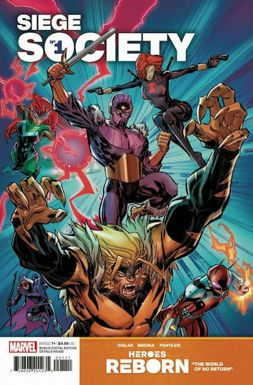 Heroes Reborn, Vol. 1 Siege Society #1 Heroes Reborn, Vol. 1 Siege Society #1