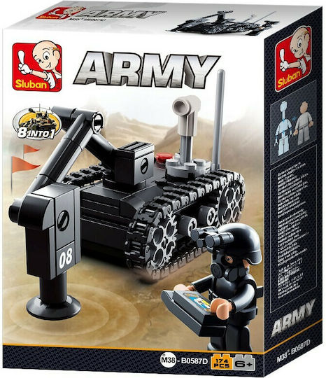 Sluban Army Minesweeper Building Blocks For Age 6+ 174 Pieces