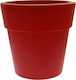 Viomes Linea 870 Flower Pot 20x18.5cm in Burgundy Color