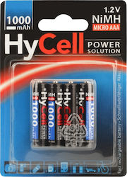 Hycell AA 1000mAh 1.2V 4 Pack