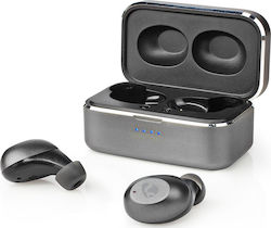 Nedis HPBT5056GY In-ear Bluetooth Handsfree Ακουστικά με Θήκη Φόρτισης Γκρι
