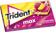 Trident 14 Chewing gum Max with Βατόμουρο / Λεμόνι Flavour Sugar Free 27gr