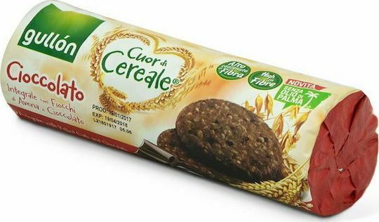 Gullon Biscuiți Ovăz Cuor Di Cereale Cu chipsuri Ciocolată 1buc 280gr