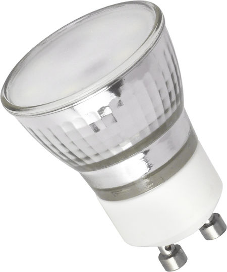 GloboStar Λάμπα LED 4W για Ντουί GU10 και Σχήμα MR11 Ψυχρό Λευκό 400lm