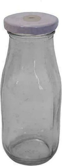 Atmosphera Glas Wasser aus Glas mit Strohhalm 300ml