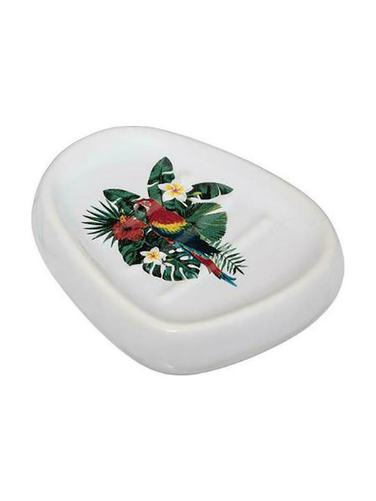 Atmosphera Ceramic Soap Dish Countertop Multicolour
