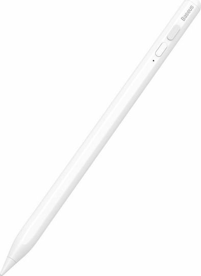Baseus Smooth Writing (Active Version) Digital Touch Pen mit Palm Rejection für iPad in Weiß Farbe ACSXB-B02