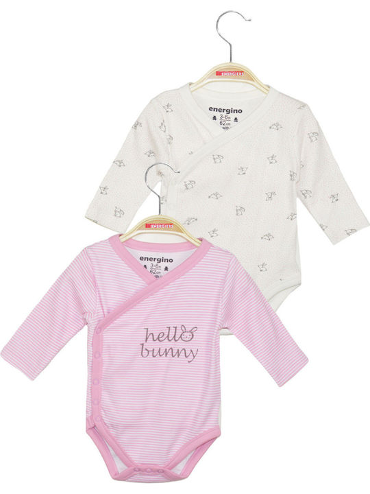 Energiers Long-Sleeved Pink 2pcs